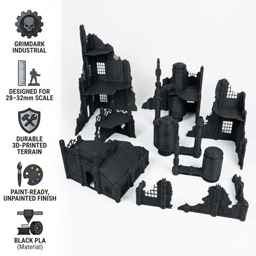 Forge of Pavonis Distillary 28mm SciFi Wargame Terrain