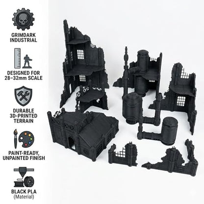 Forge of Pavonis Distillary 28mm SciFi Wargame Terrain