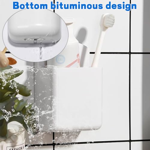 KAKAMINA Remote Control Holder Wall Mount, 6PCS Adhesive TV Remote Holder | Includes Screws and Adhesive Backing for Easy Installation. Holds TV Remotes, Pens, Keys and Other Small Items