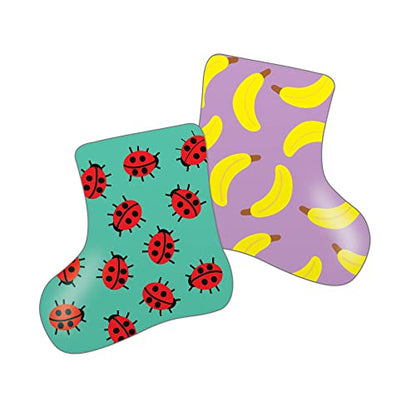 ORCHARD TOYS Moose Smelly Socks Game. Find Matching Pairs of Socks for Your Monsters! for Ages 3-6 and 2-4 Players - style: Smelly Socks