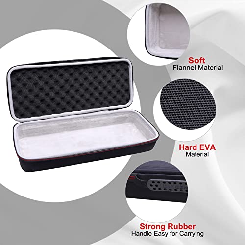 LTGEM DJ Controller Case for Hercules DJControl Mix/DJControl Starlight - Hard Storage Travel Protective Carrying Bag (Case Only) - size: Hercules DJControl Mix