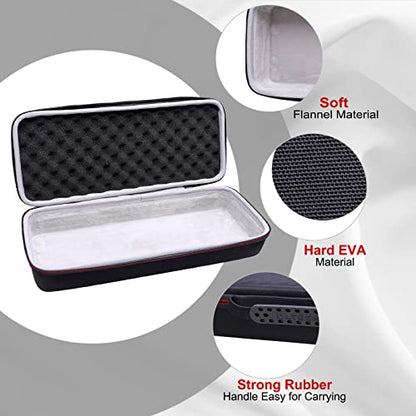 LTGEM DJ Controller Case for Hercules DJControl Mix/DJControl Starlight - Hard Storage Travel Protective Carrying Bag (Case Only) - size: Hercules DJControl Mix