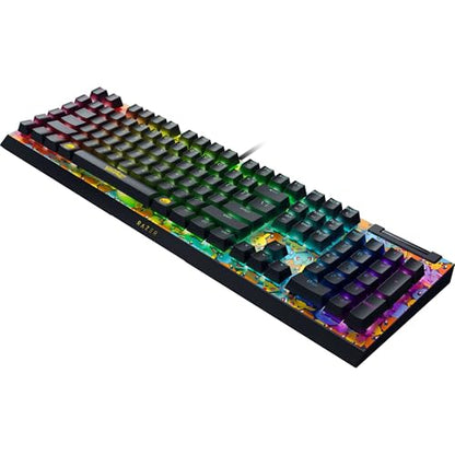 Razer BlackWidow V4 X Mechanical Gaming Keyboard, Pokémon Edition | Green Switches Tactile & Clicky, 6 Macro Keys, Chroma RGB, Doubleshot ABS Keycaps, Sound Dampening & Stabilizers - color: Pokémon Edition