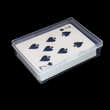 Playing Card Case 6Pcs Plastic Playing Card Box Holder Storage Organizer | NO Cards | Snap Closed | Suitable for 3.5X2.5 inch Game Gard - style: 6pcs for Poker Size
