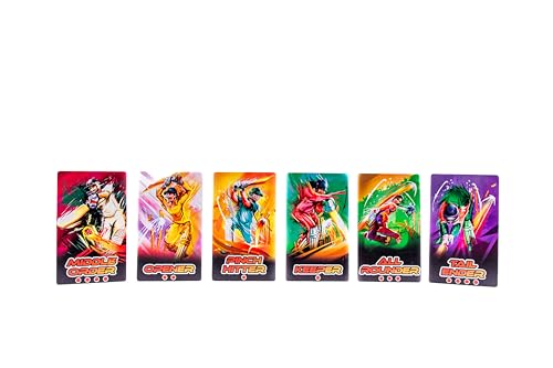 Ten Wickets - The Cricket Themed Card Game, Auction Bidding Game, Ages 8+, 2 Players, 20 Mins