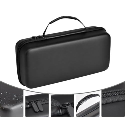 Travel Carrying Case Bag for MSI Claw 8 AI+ A2VM Polar Tempest Edition PC Gaming Handheld,EVA Standing Hard Shell Cover Accessories Pocket for MSI Claw 8 AI+ Handheld Console Power Cord