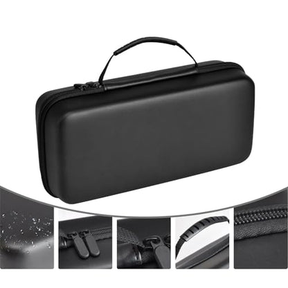 Travel Carrying Case Bag for MSI Claw 8 AI+ A2VM Polar Tempest Edition PC Gaming Handheld,EVA Standing Hard Shell Cover Accessories Pocket for MSI Claw 8 AI+ Handheld Console Power Cord