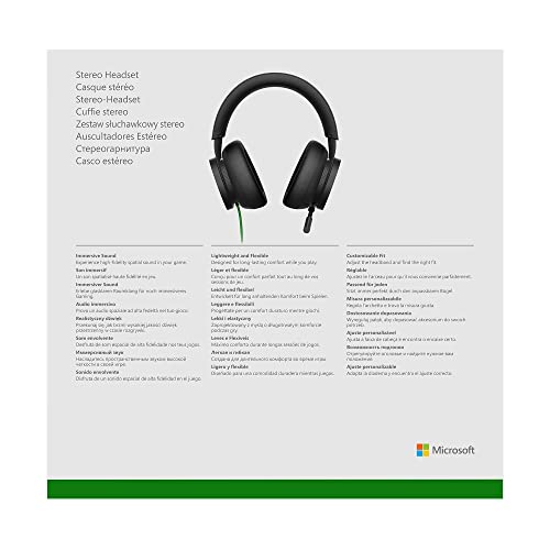 Xbox Wired Stereo Headset Series S/X