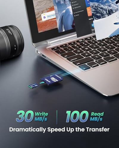 DIGIERA 32GB CT100 microSDHC UHS-I Memory Card with Adapter - up to 100MB/s, C10, U1, V10, Full HD, A1, Micro SD Card for Smartphones, Tablets, Cameras, Gaming Consoles, and Drones (3 Pack) - size: 32GB × 3, style: CT100 (100MB/s)