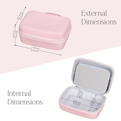 worfty Case for R36MAX/ R36S Retro Handheld Game Console - Hard Protective Travel Carrying Storage Organizer Bag (Case Only)