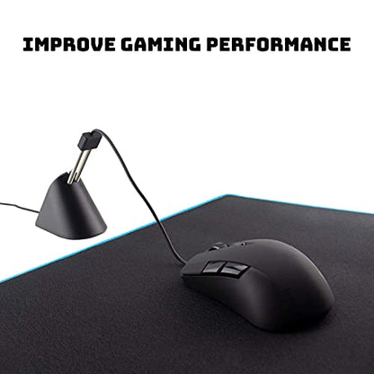 Gaming Mouse Bungee Premium Mouse Cord Holder for Esports (Renewed), Black
