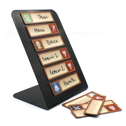 Initiative Tracker for D&D and Other Role-Playing Games - Includes Magnets and Board