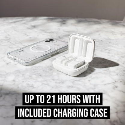 RØDE Wireless Micro - Compact Wireless Microphone, Two Mics with Charge Case for Smartphone Content Creation - USB-C, White | Dual Clip-on Transmitters, USB-C Receiver, Gainassist, Splashproof - color: White