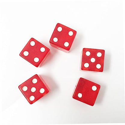 Pu Leather Dice Cup with Felt Lining Silent Dice Storage for Home and Bar Games Includes for and Tabletop Fun