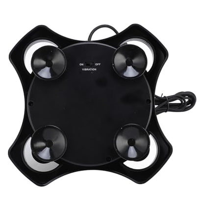Yunseity USB Gaming Flight Simulator Game Controller with Vibration Function and Throttle Control, Wired Flight Stick for PC VISTA 7 8 10 Computer Laptop