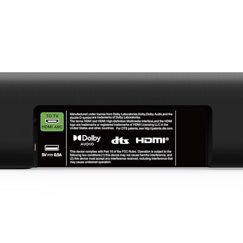 VIZIO V-Series 2.0 Compact Sound Bar with Dolby Audio, DTS:X, Bluetooth V20x-J8 - size: 2.0, style: Soundbar Only