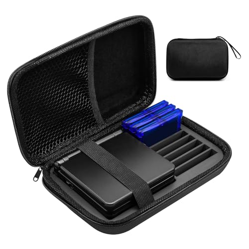 DPVPER Carrying Case for Gameboy Advance SP, Accessories for GBA SP, Hard Storage Portable Bag for GBA SP - Holds 8 Games - size: No Charger Fit