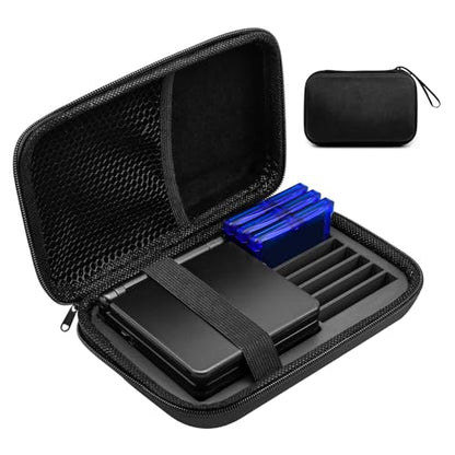 DPVPER Carrying Case for Gameboy Advance SP, Accessories for GBA SP, Hard Storage Portable Bag for GBA SP - Holds 8 Games - size: No Charger Fit