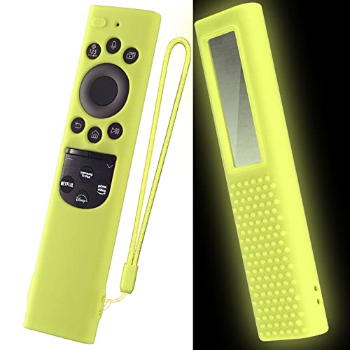 Silicone Case for Samsung BN59-01385, BN59-01386, TM2280E Remote Control Glow Green - color: Glow green