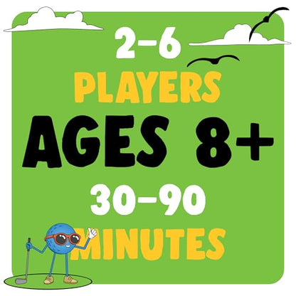 Play Nine The Card Game of Golf, Ages 8 and Up, Couples Date Night Gift, Game Night Favorite, 15 Min Gameplay, Family Friendly Card Game for Kids, Teens & Adults, Great Golf Gift