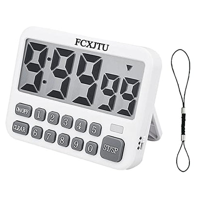 Digital Kitchen Timer, Large Display Countdown/Up Timer with Digits Directly Input, Fast Setting, Loud Alarm, ON/Off, Magnetic Back Stand for Cooking, Baking, Study - size: YS316