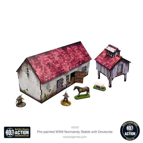 Micro Art Studio Normandy Stable w/Dovecote