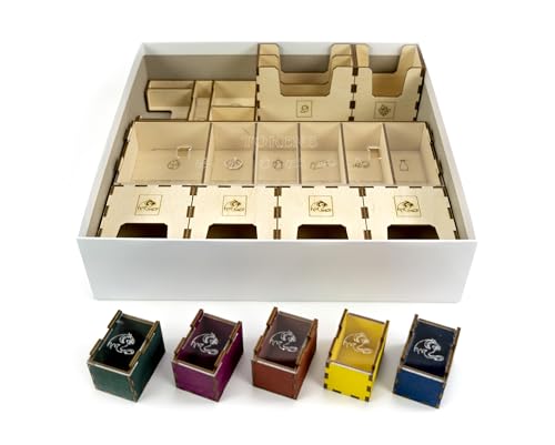 Wyrm Organizer for Wyrmspan (Natural Deluxe) - color: Natural Deluxe