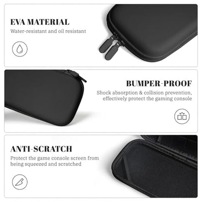 ZZhua Monster Truck Car Carrying Case Compatible With Nintendo Switch/Switch Oled Protective Hard Shell Travel Pouch 10 Game Cartridges