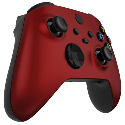 Stealth Controllers Wireless Controller for Xbox Series S, Xbox Series X, Xbox One - Soft Touch Feel - Custom Series S/X Controller (Red (Matte)) - color: Red (Matte)