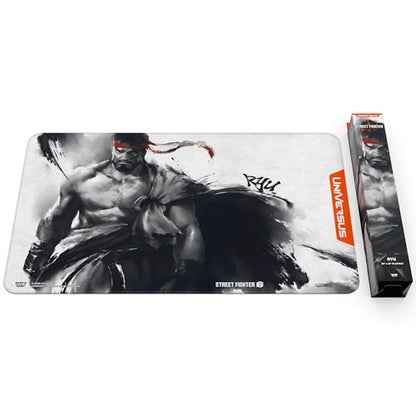 UniVersus: Street Fighter 6: Challenger Series Playmat - Ry - 24 x 14 Neoprene Mat, Collectible Tabletop Card Game Accessory, UVS Games, Licensed