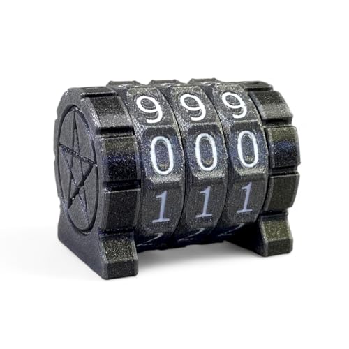 Life Counter Health Tracker 보드 게임, TTRPG 및 별 기호가 있는 카드 게임용, MTG와 호환, 그레이 및 화이트 숫자 - color: 회색+흰색 숫자