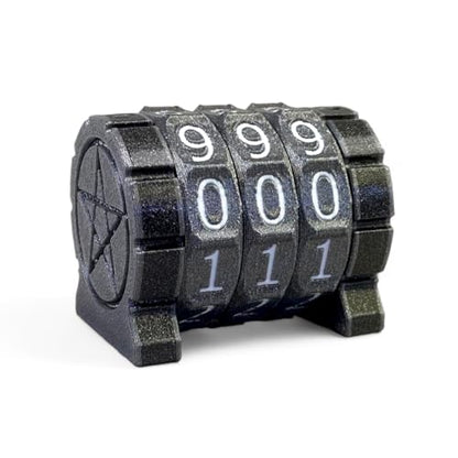 Life Counter Health Tracker 보드 게임, TTRPG 및 별 기호가 있는 카드 게임용, MTG와 호환, 그레이 및 화이트 숫자 - color: 회색+흰색 숫자