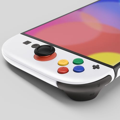 eXtremeRate DIY Replacement Shell Buttons (D-Pad Ver) for Nintendo Switch 2, Full Set Rear Back Plate Controller Housing Buttons for Switch 2 Console & Joycon 2 - Deluxe Version - White - color: White