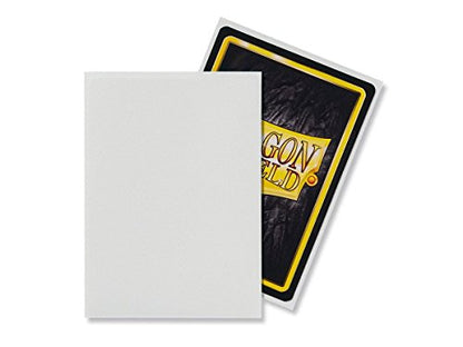 2 Packs Dragon Shield Matte White Standard Size 100 ct Card Sleeves Value Bundle! …