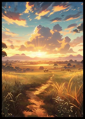 MTG Card Sleeves - Savannah(Green White) - Fantasy Dual Lands Series - Ultra Clear Front & Matte Finish Back, 100 Count Standard Size TCG Art Sleeves for Magic The Gathering - color: Savannah(green White)