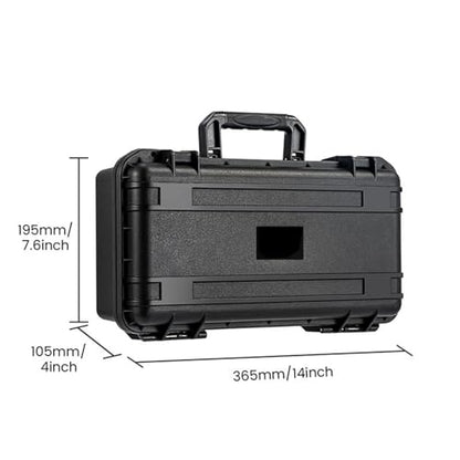 JYGamhanbil Carrying Case Waterproof Bag Cover Hard Shell for ROG Ally / ROG Ally X Gaming Handheld Console,Large Capacity Professional Storage Bag for ROG Ally Controller,Docking Station,Accessories