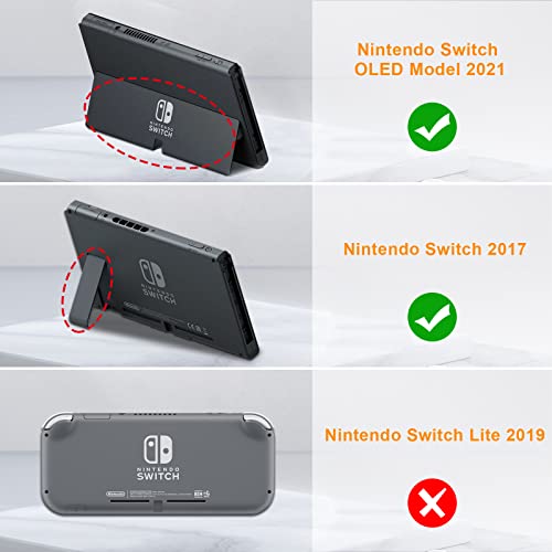 Fintie Carrying Case for Nintendo Switch / Switch OLED Model (2021) | Portable Travel Storage Bag, Shockproof Protective Cover, 10 Game Card Slots & Inner Pocket, Dont Touch - color: dont touch