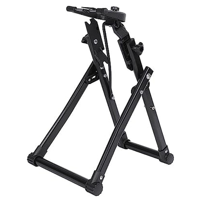 Haofy Bicycle Wheel Truing Stand Aluminum Alloy 25 27 Inch Adjustable Wheel Alignment Tool Foldable Frame for Home Garage Bike Repair Shop and Race Event Use