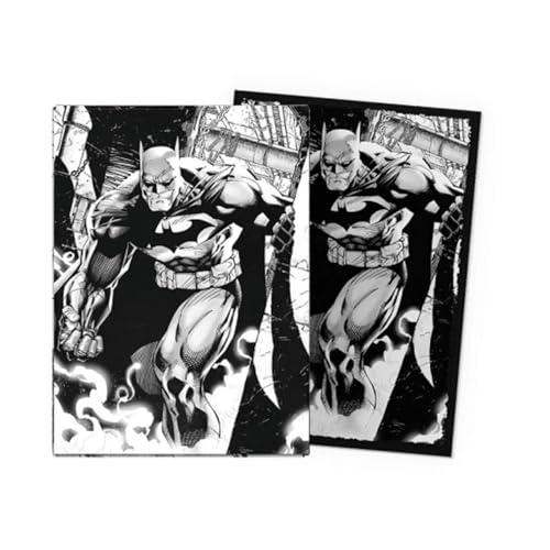 Dragon Shield Art Sleeves | Limited Edition - Batman Dark Knight | 100 CT - Smooth & Tough Premium TCG Sleeves | Compatible with Pokemon, One Piece & Magic the Gathering - color: Dark Knight