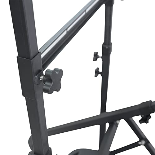 WTRAVEL Racing Simulator Cockpit with Wheel Stand and Racing Seat for All Logitech G920|G25|G27|G29| Thrustmaster | Compatible with Xbox, PS4, PS5, PC Platforms (Black+Gray) - color: Black+gray