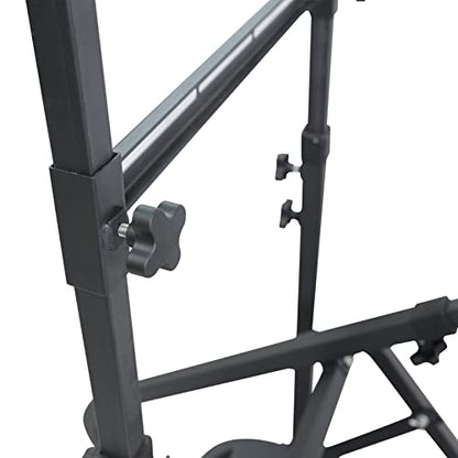 WTRAVEL Racing Simulator Cockpit with Wheel Stand and Racing Seat for All Logitech G920|G25|G27|G29| Thrustmaster | Compatible with Xbox, PS4, PS5, PC Platforms (Black+Gray) - color: Black+gray