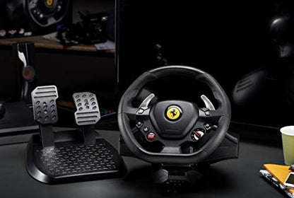 Thrustmaster T80 Ferrari 488 GTB Edition Racing Wheel (compatible w/ PS5, PS5 Pro, PS4 & PC) - style: T80 Wheel - Ferrari Edition