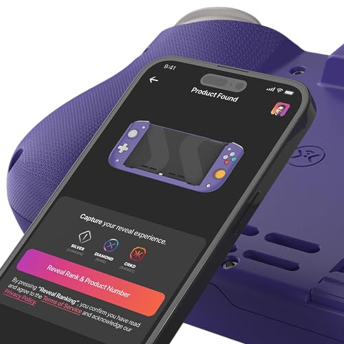 CRKD Nitro Deck Limited Edition with Carry Case - Professional Handheld Deck with Zero Stick Drift for Nintendo Switch and Switch OLED (Retro Purple - Nostalgia Collection) - color: Retro Purple