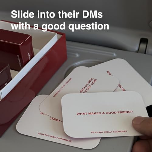WE'RE NOT REALLY STRANGERS Dating Survival KIT Card Game 150 Conversation Starters – Get to Know You Game for Singles & Couples. Icebreaker Questions for IRL & Online Dating. 2 Players, Ages 18+ - style: Dating Survival Kit
