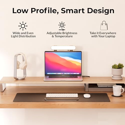 HumanCentric Video Conference Lighting, Laptop Only Webcam Light | For Streaming, LED Laptop Light for Video Conferencing, Zoom Lighting for Computer, Upgrade Light for Zoom Meetings