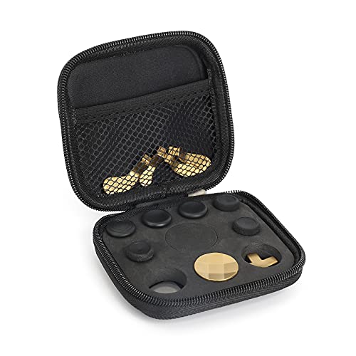 13 in 1 Metal Thumbsticks for Xbox One Elite Series 2, Elite Series 2 Controller Accessory Parts, Gaming Accessory Replacement, Metal Mod 6 Swap Joystick, 4 Paddles, 2 D-Pads, 1 Tool (Plating Gold) - color: Gold