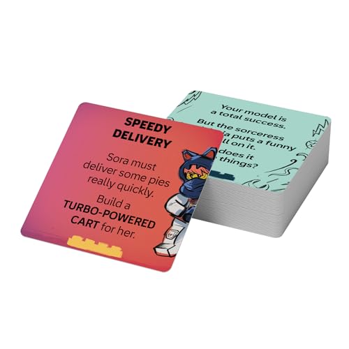 LEGO NINJAGO Recreate Activity Cards – Ninja Adventures | Ninja-Themed Building Game with 30+ Activity Cards & 25 LEGO Elements | Ages 6+ - style: LEGO NINJAGO Ninja Adventures