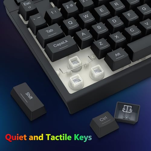 Redragon Wired Gaming Keyboard and Mouse Combo, RGB Backlit, Black