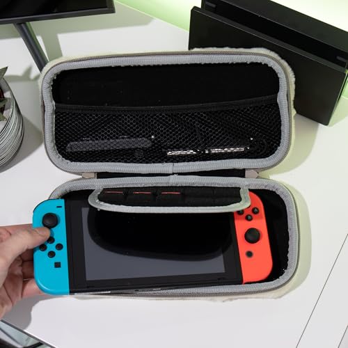 Numskull Avatar: The Last Airbender Hard Shell Travel Case for Nintendo Switch and OLED Model Console - Fits 10 Games and Switch Accessories - color: Avatar: TLA
