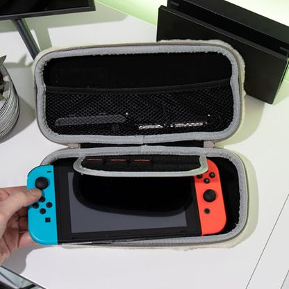 Numskull Avatar: The Last Airbender Hard Shell Travel Case for Nintendo Switch and OLED Model Console - Fits 10 Games and Switch Accessories - color: Avatar: TLA